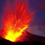 правила поведения при извержении вулкана